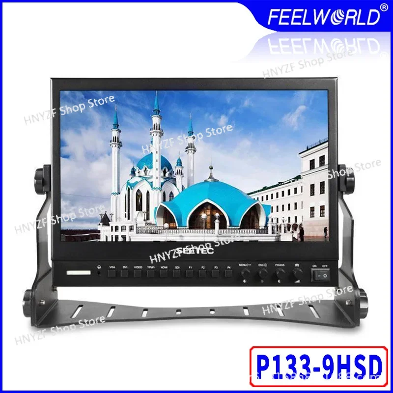 SEETEC P133-9SHD 13.3 inch aluminum shell full high definition broadcast grade director monitor 4K display