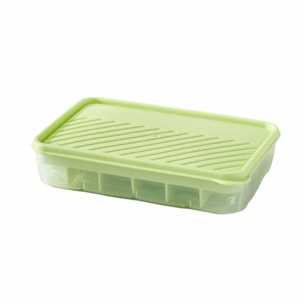4/8/24 Grids Food Storage Box Food-grade Detachable Partitioned Storage Box Non-stick Meat Rice Sub Packing