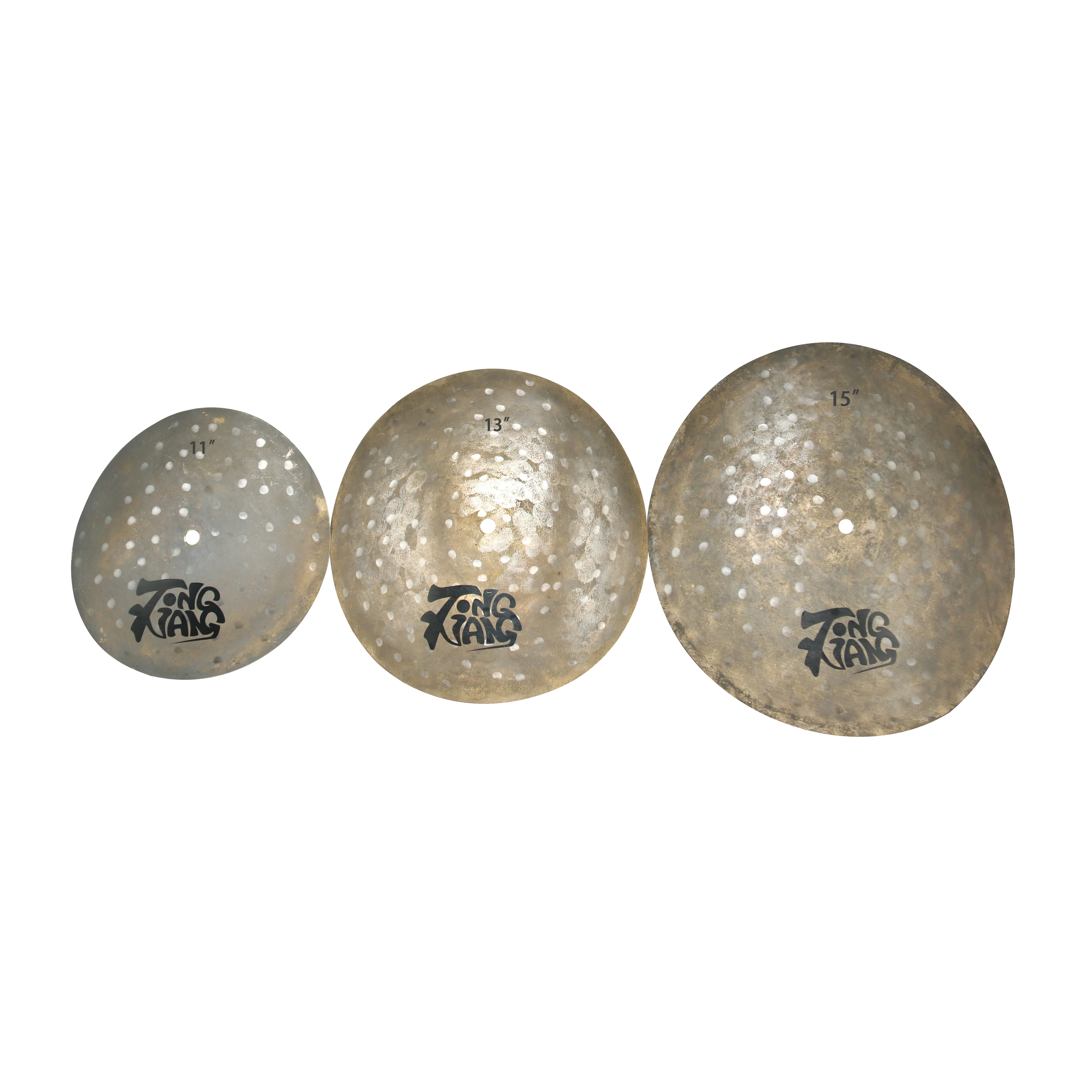 Hooqu جودة عالية الأصلي B20 الصنج التصفيق 9 ''11'' 13'' التصفيق المكدس الصنج