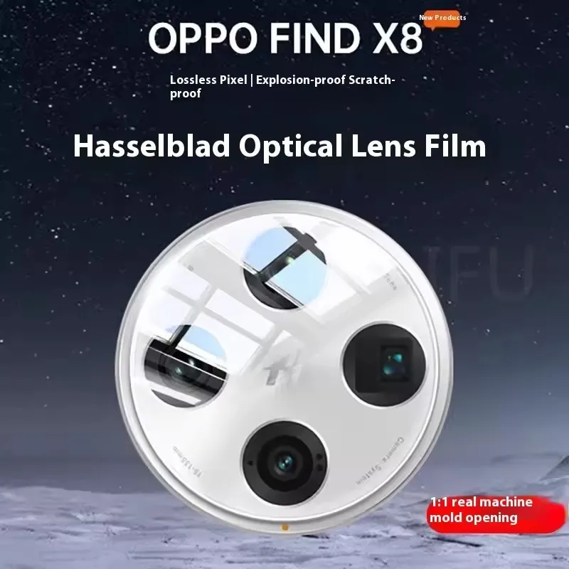 3D Tempered Glass Camera Cover For OPPO Find N5 FindN5 N3 5G HD Lens Protector Film
