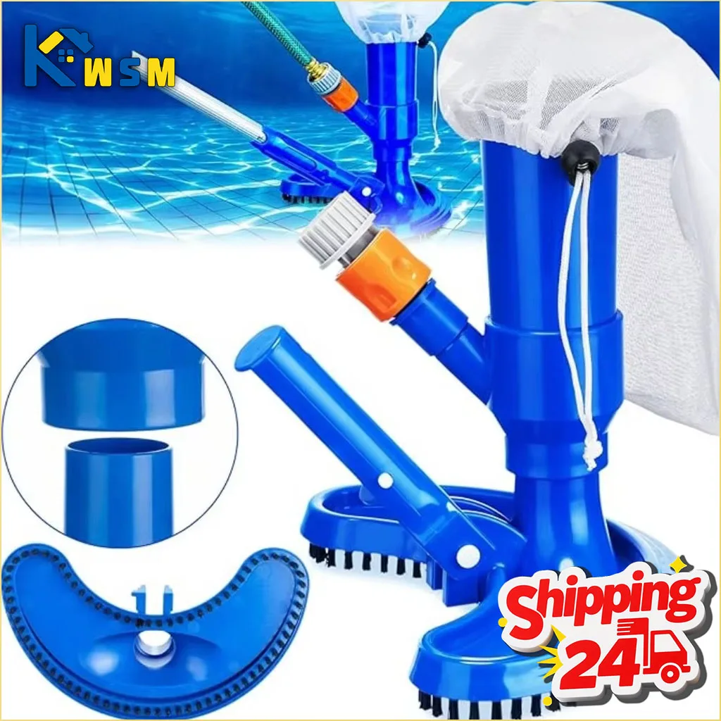Cabezal de vacío profesional para piscina creciente, cepillo resistente para baldosas de hormigón y revestimiento de vinilo, herramienta eficiente de eliminación de sedimentos