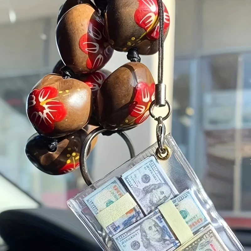 Unique Handmade Mini Money Bag Keychain: Perfect Gift