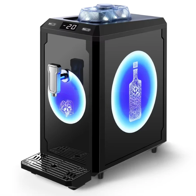 

Household Wine Cabinet Dispenser Light Emitting Diode Electric Champagne Wine Cabinet Refrigerator