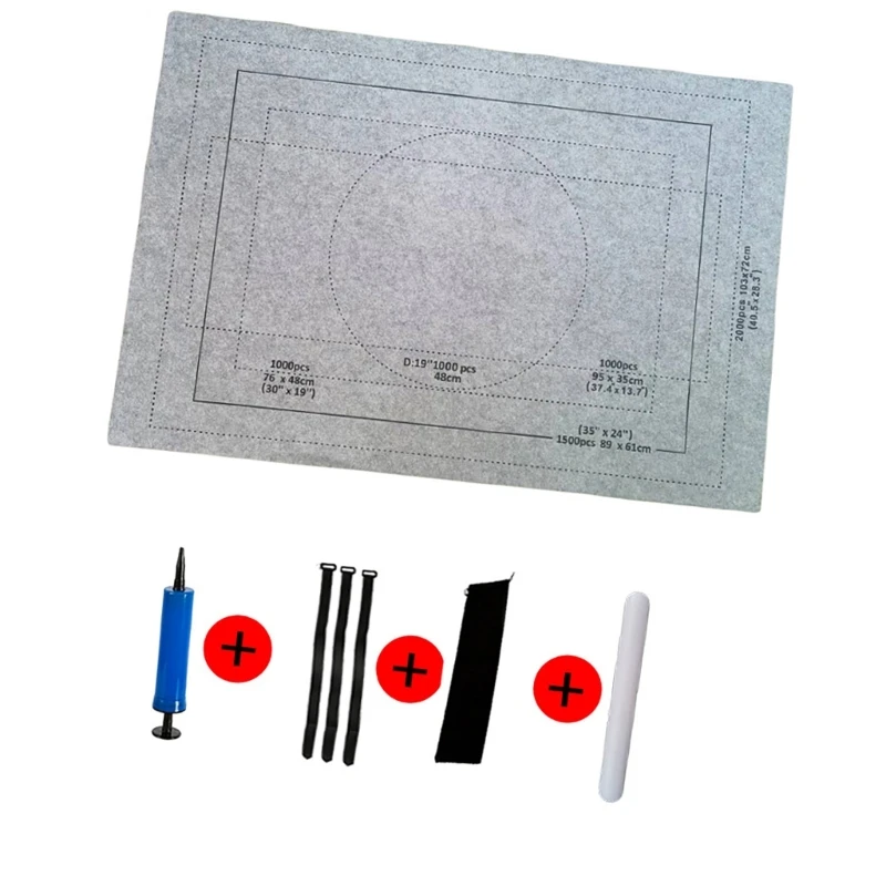 פאזל רול מחצלת פאזל משטח חיסכון לבד שומר פאזל צעצוע מחצלת ארגון מחצלת