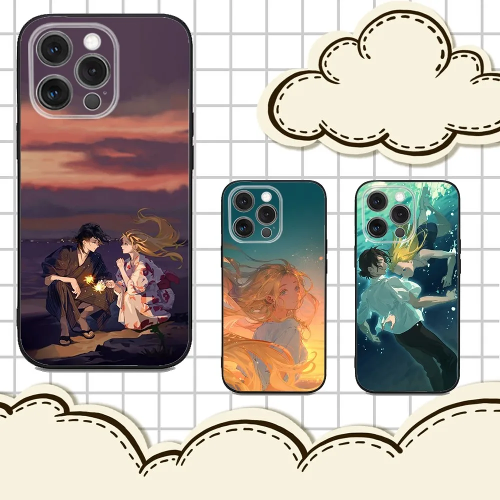 

Summer Time Rendering Anime Phone Case For iPhone 16e,16,15,14,13,12,11,Pro,X,XS,Max,XR,Plus,Mini Soft Black Cover