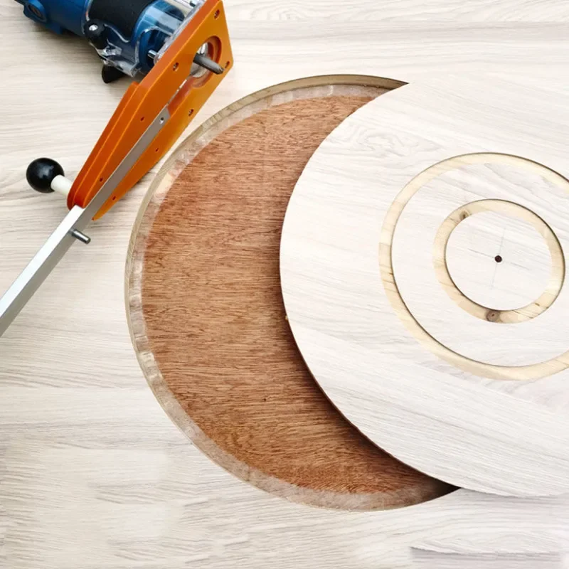 Fräserbasis, Ersatzbasis für elektrische Handtrimmer, Basis für Holzbearbeitungs-Kantenschneider-Fräsmaschinen, Zubehör für Elektrowerkzeuge – Detail 2