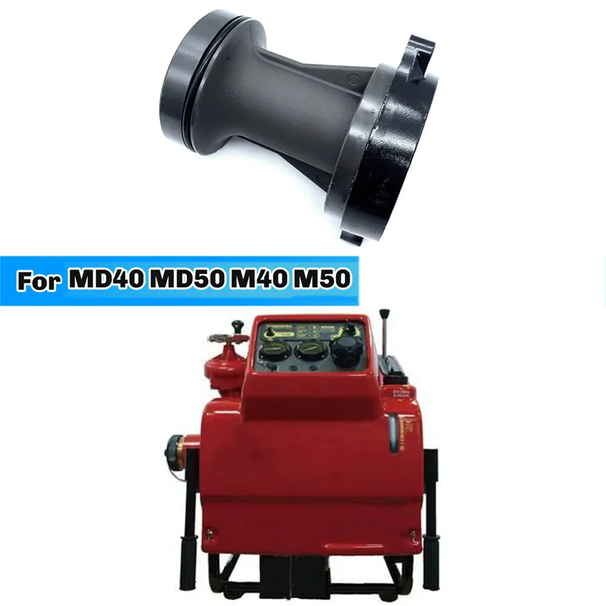 3C8-60101-1 Boat Motor Propeller Prop Shaft Housing Casing Cap for Outboard MD40 MD50 M40