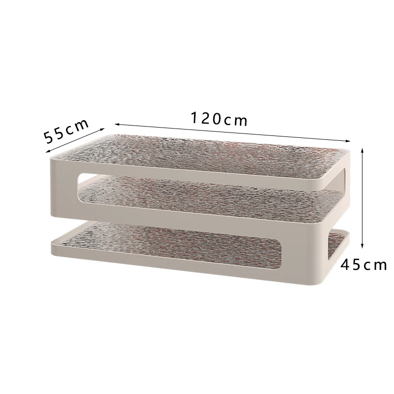 Retro Luxury Coffee Table Beauty Trendy Rectangle Minimalist Coffee Table Nordic Unique Bout De Canapé Living Room Furniture