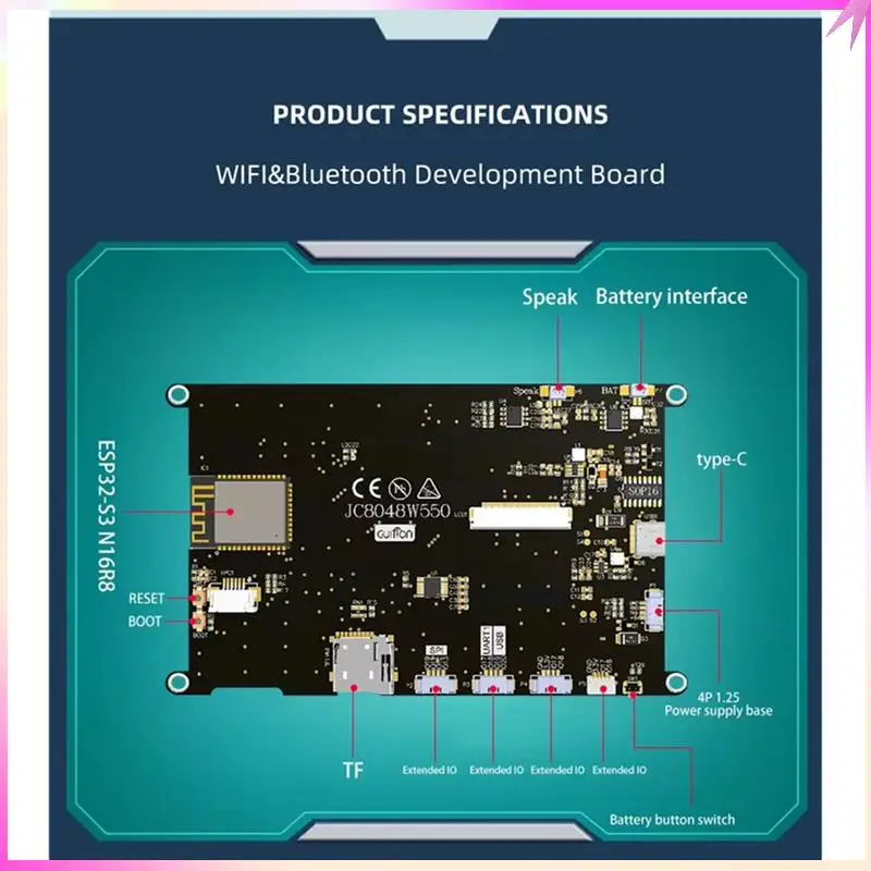 B68C 5 Zoll Touchscreen Onboard ESP32 Entwicklungsboard 5 Zoll Display LCD Display Modul