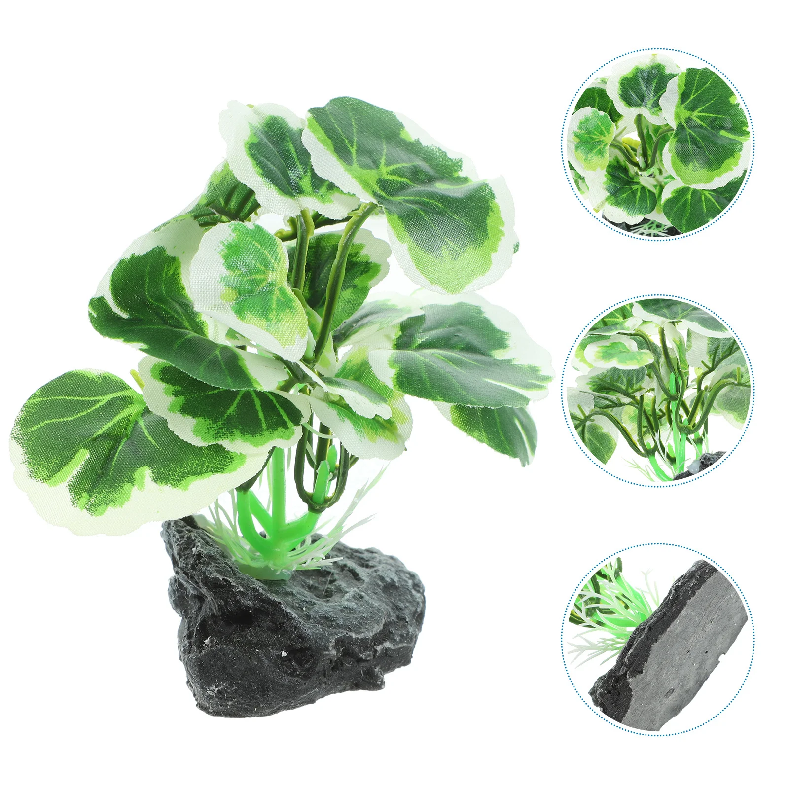 

Artificial Plant for Fish Tank Safe Gentle to Fish and Plants Aquarium Decorations Small Compact Aquarium Plants