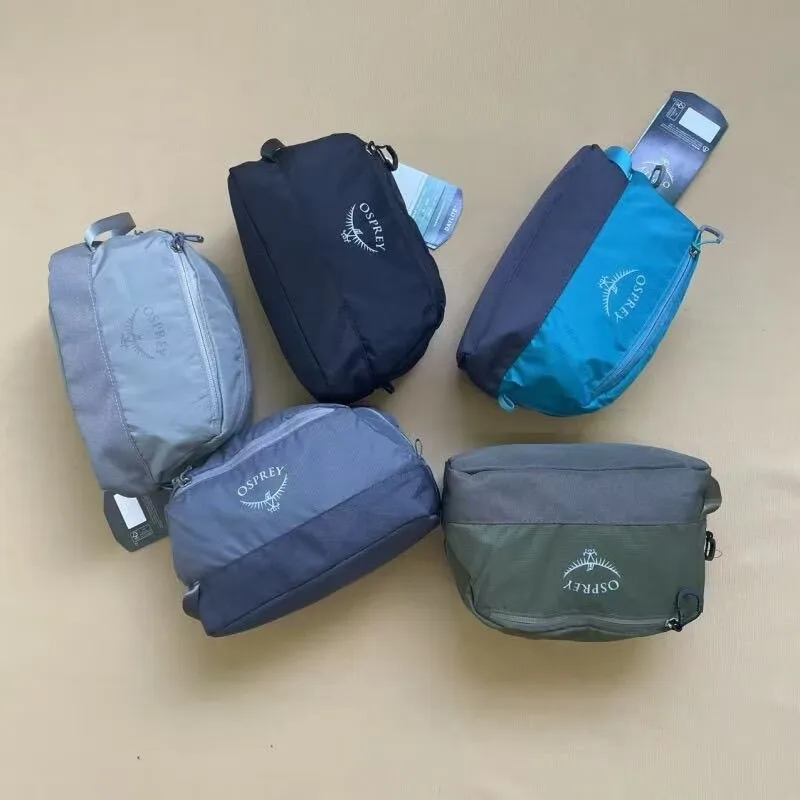 Bolsa de aseo OSPREY impermeable de gran capacidad, ligera y fácil de organizar, bolsa de senderismo, bolsa de almacenamiento plegable de 4L
