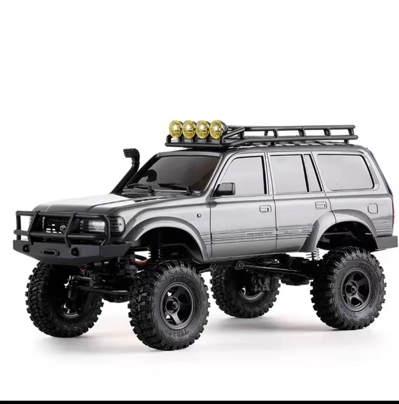 Fms-Tout nouveau modèle de voiture de simulation RC, Fcx1, 18 LC80, Land Cruiser, tout-terrain, quatre roues motrices, véhicule d'escalade RC, cadeau de Noël