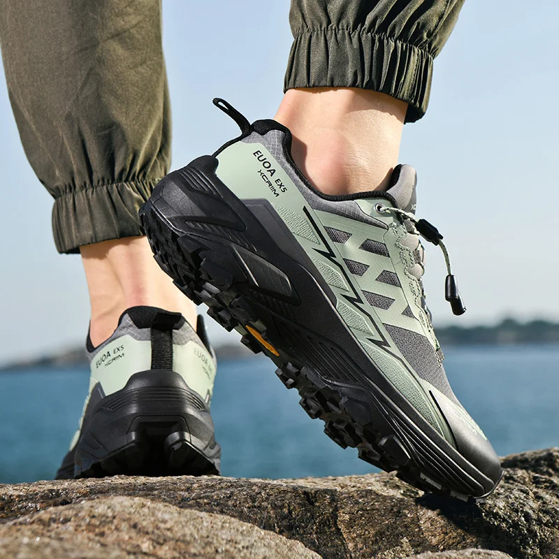 2024 Latest Hundreds of Casual Sneakers Mesh Breathable Dad Shoes, Thick Sole Heightened Mens Running Shoes