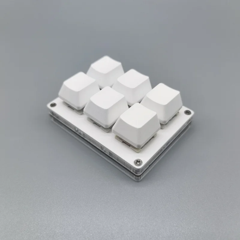 MiniUSB6Key Recording Mute Dustproof Mechanical Keyboard Audio Game Copy Paste Custom Shortcut Key