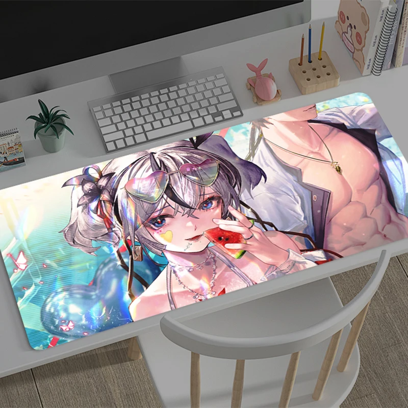 Gaming Mouse Pad Wuthering Waves Camellya Office Carpet Mouse Mats Gamer Desk Accessories Computer Table Pads PC carpet Mousepad