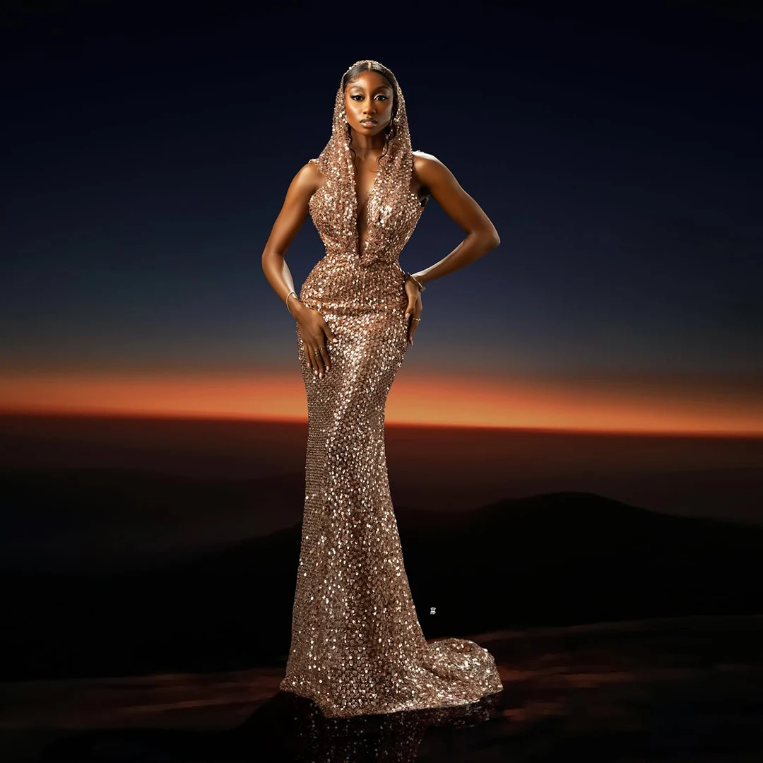 Sparkle Sequined Ev… - image