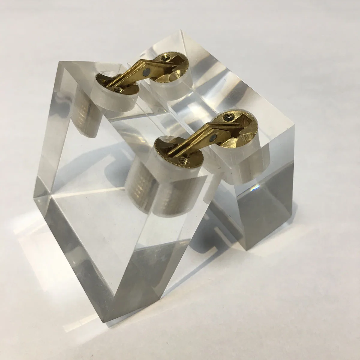 

4pcs 12Mm Copper Self-Closing Spring Stainless Steel Automatic For Jewelry Boxes Cases Mute Closing Hinges Box Cylindrical Metal