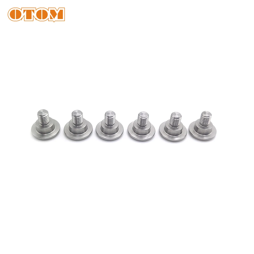 OTOM Motorcycle M6 Fork Guard Bolt Stainless Steel  For HONDA CR125 250 CRF250R CRF250RX CRF450R CRF250L CRF450RX Motocross Part