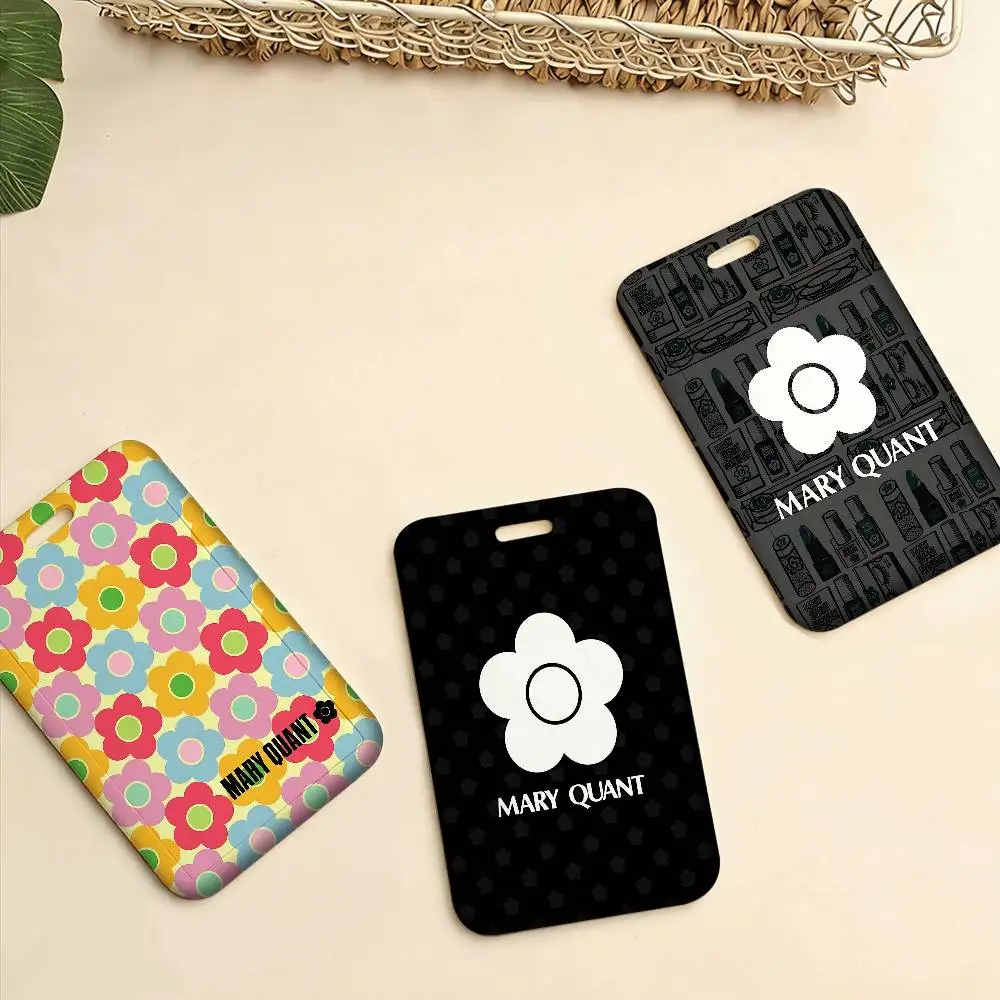 

Fashion M-Mary-Q-Quants 1pc Credit Card Holders Bank Card Neck Strap Card Bus ID Holder Students Identity Badge With Lanyard