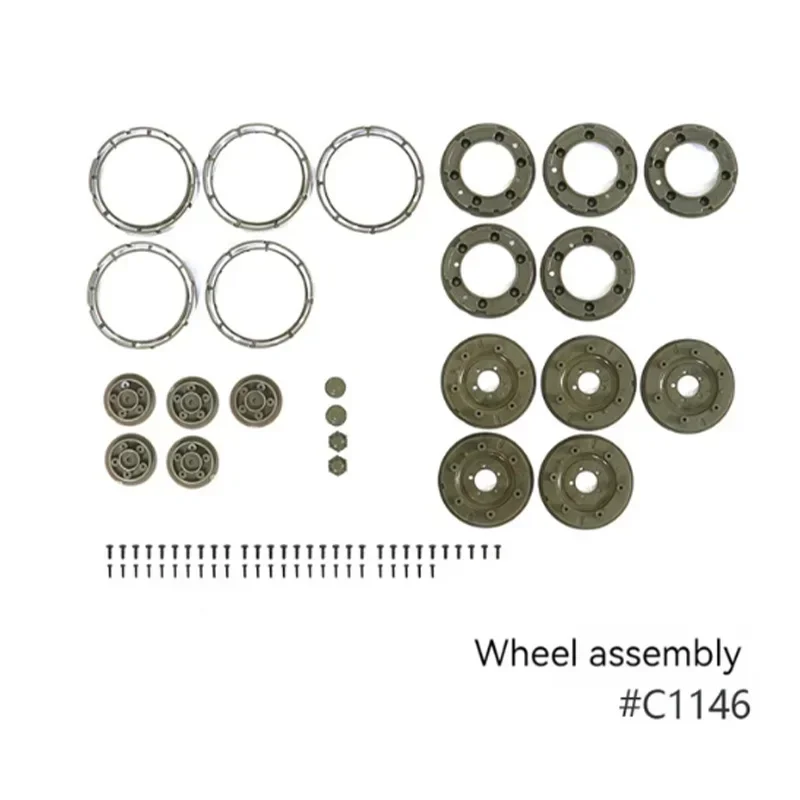 Fms Hobby 1/12 Willys Rc Car Anti Collision Hood Window Steel Plate Spring Wheel Bracket Wiper Seat simulation Trailer Part