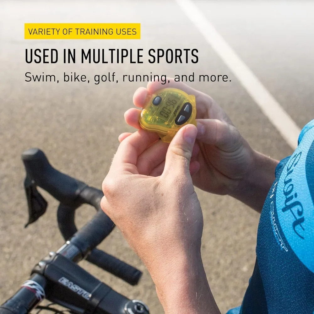 HOME.Tempo Trainer Pro - المسرع السباحة المسمع المقاوم للماء - تيمبو السكتة الدماغية القابل للتعديل - 3 أوضاع للتدريب