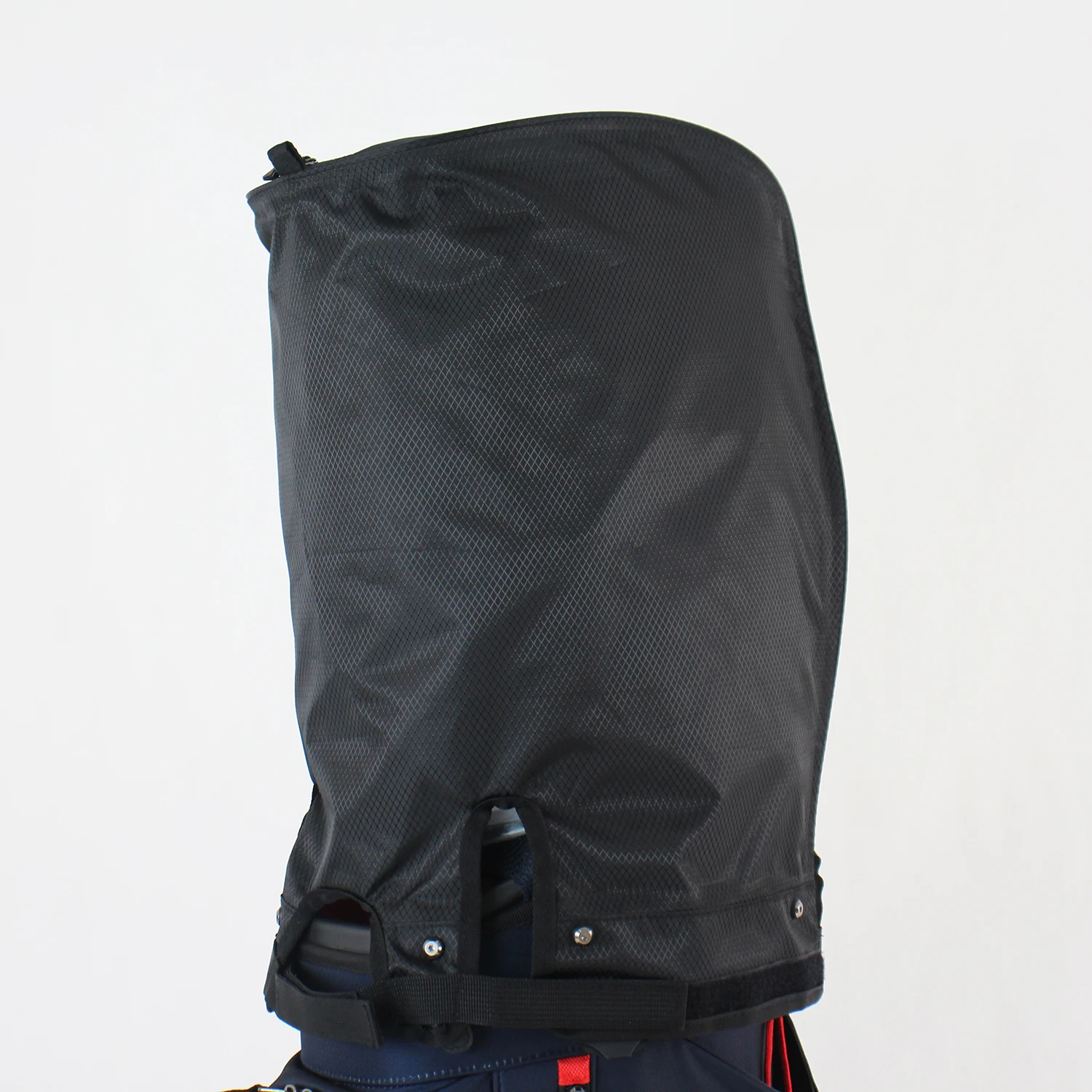 Universal Oversized Waterproof Golf Bag Hood Cover with 6 Adjustable Snaps, Fits 8.5"-9.5" Golf Bags