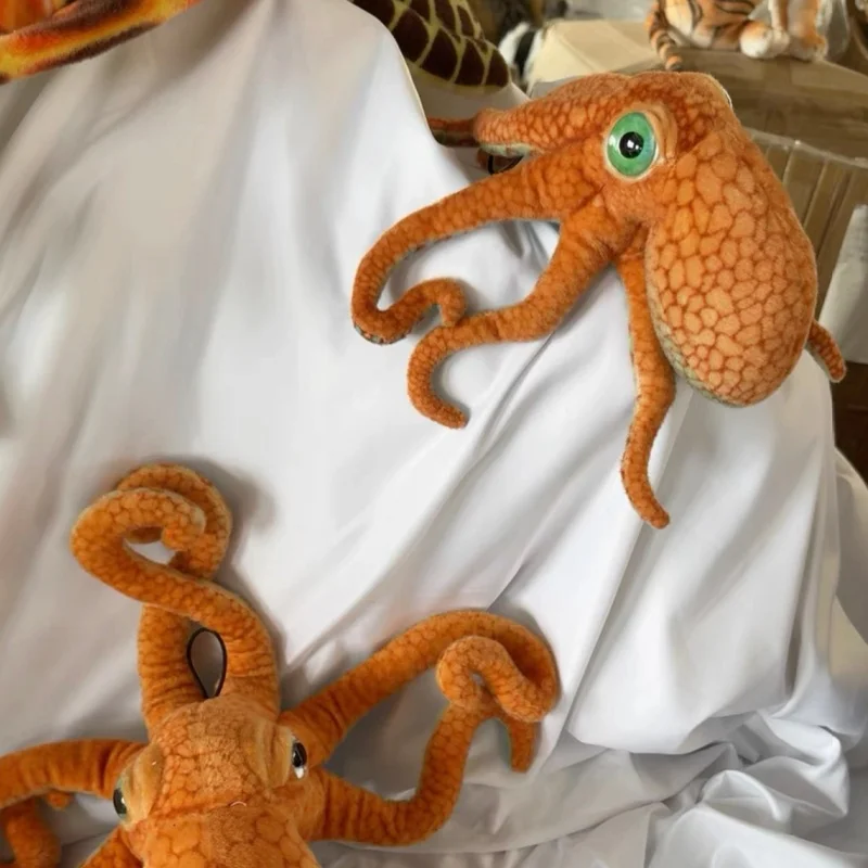 

Original Simulation Octopus Doll,Cute Marine Animal Plush Toy,Living Room Decoration,Realistic And Funny Gifts For Men And Women