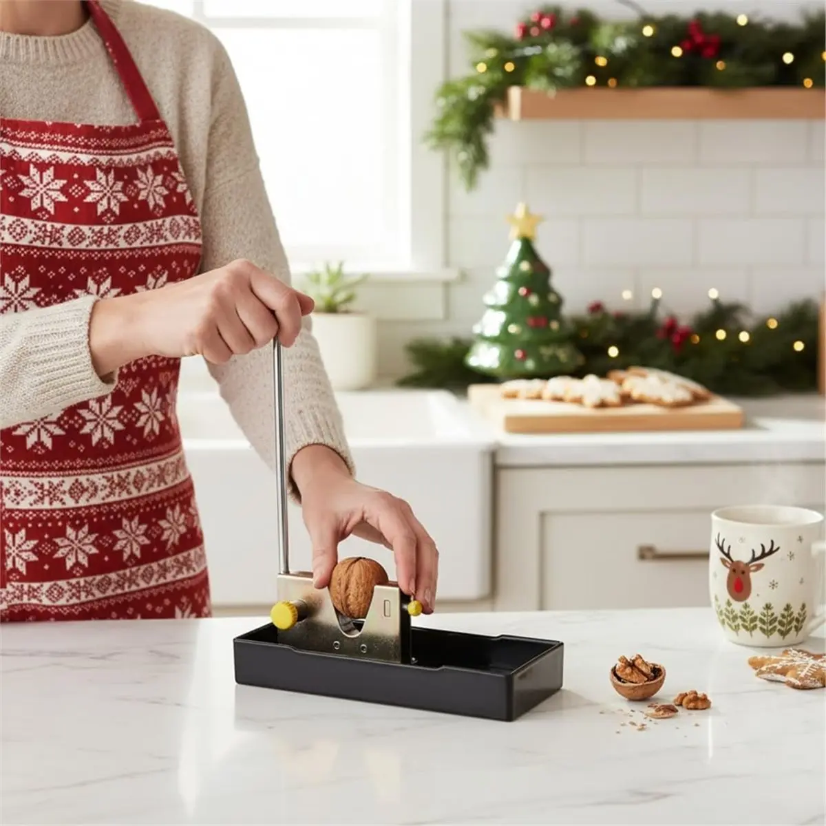 High Quality Nuts Craing Tool Hawaii Nutcraer Walnut Pecan Tool Kitchen Cooking Utensils Ell Opening Tool