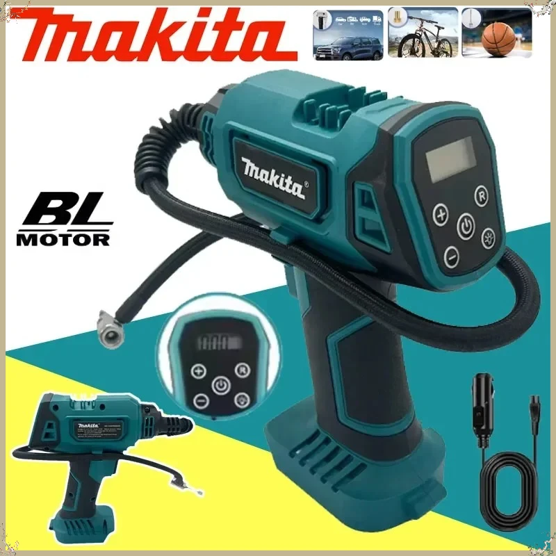 

Электрический насос Makita, автомобильный компрессор, автоматический ручной воздушный компрессор, электроинструмент