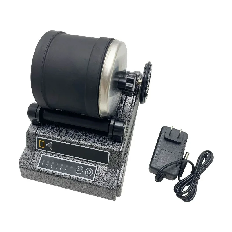 

Mini Electric Polishing Machine Wenwan Buddha Low Speed Drum Rubber Barrel Small