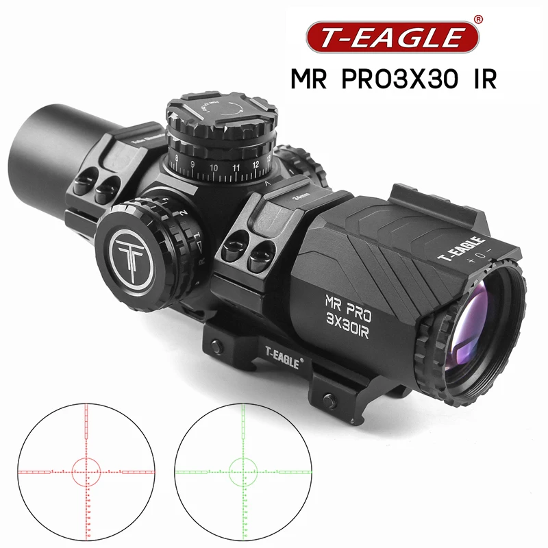 

Оптический прицел T-Eagle MR Pro 3x30IR, компактный трубчатый прицел для охоты, страйкбола, пневматического ружья