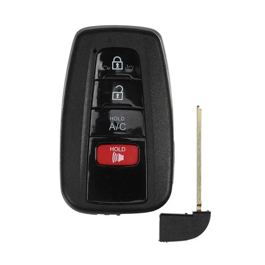 

Смарт-брелок 314,3 МГц, пульт дистанционного управления без ключа, подходит для Toyota Prius 20212023, ASK System HYQ14FLA, упаковка из 1 черного цвета