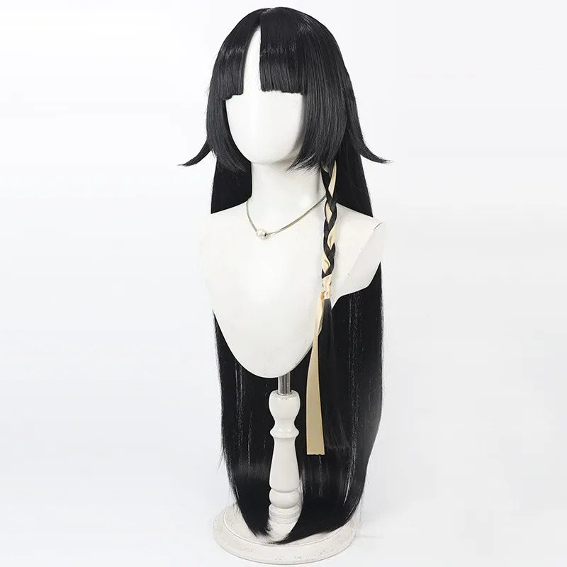Game Arknights Saga Cosplay Wig Halloween Party Prop Synthetic Hair Heat Resistant Fiber + Wig Cap