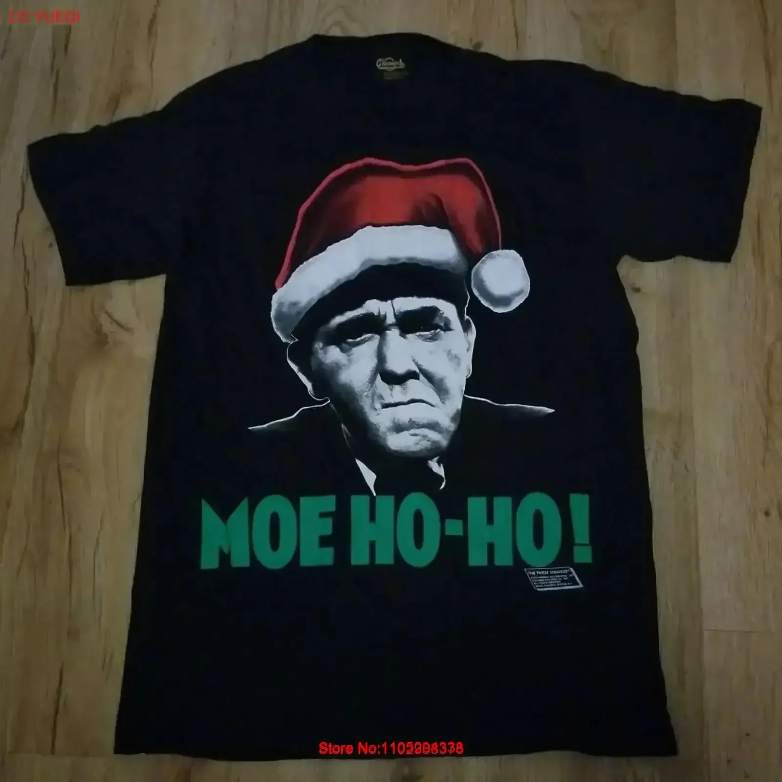 

Футболка The Three Stooges 1990 Moe Ho X Mass Changes, мужская, среднего размера, новая винтажная, мытая, слегка универсальная, растянутая, винтажная