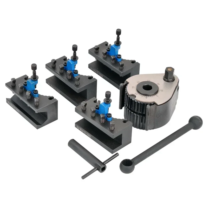 Quenched European Quick Change Lathe Clamp Fixture Set 12x12mm 16x16mm Fit 120-220mm Swing Machine Bed