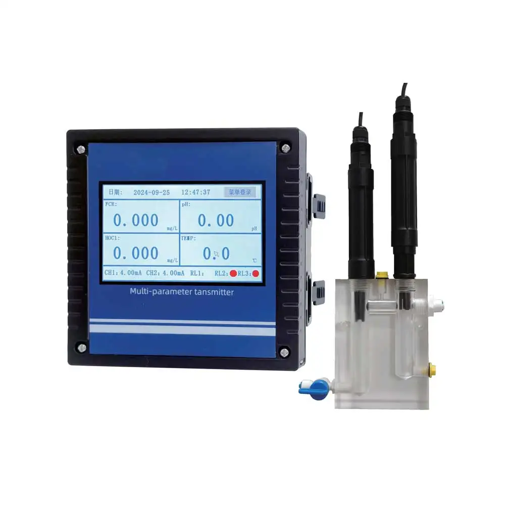 

Интернет-промышленный анализатор остаточного хлора, датчик постоянного напряжения, поляризационный тестер хлора, бассейн, водные работы