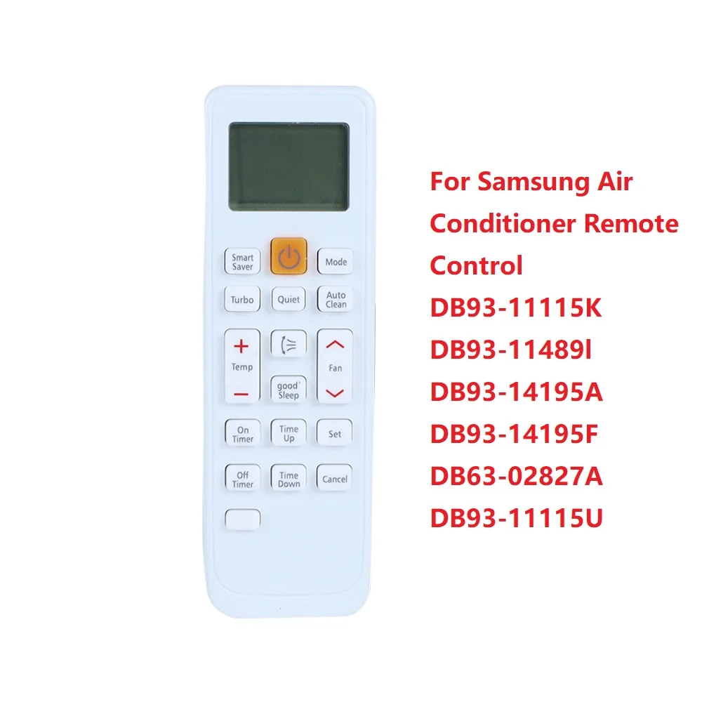 

Air Conditioner Remote Control for Samsung Air Conditioning DB93-11489L DB63-02827A DB93-11115U DB93-11115K KT3X002 KT3X00