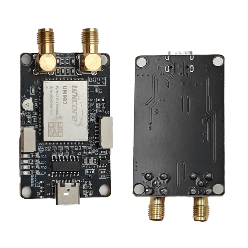 UM982 GNSS Receiver RTK GPS Base Rover Station Core USB Board Dual Antenna Directional Module GPS BDS Glonass Galileo