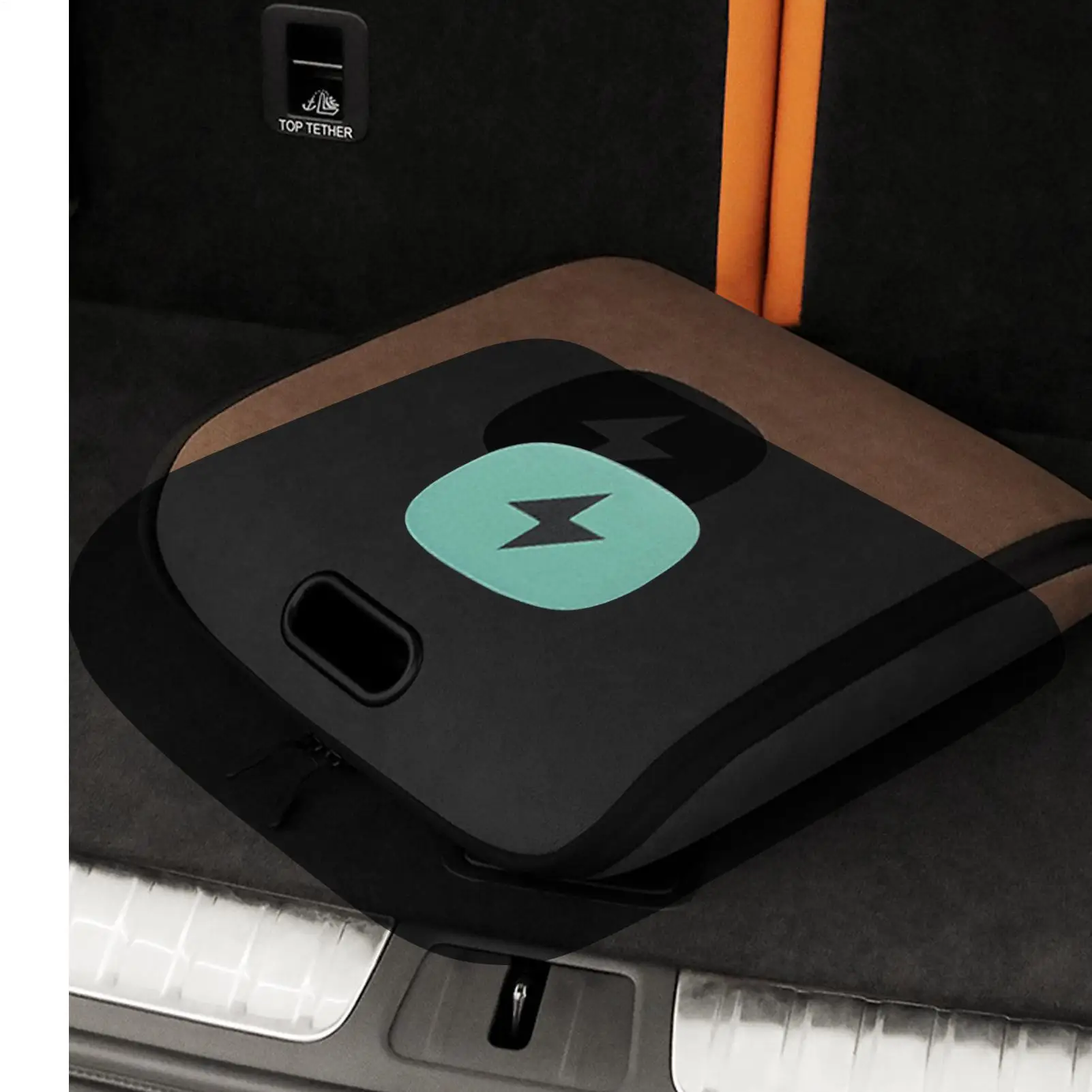 Vehicle Charging Gun Storage Bag Car Trunk Charging Cable Organizer Bag Portable EV Cable Carry Case for Car RV