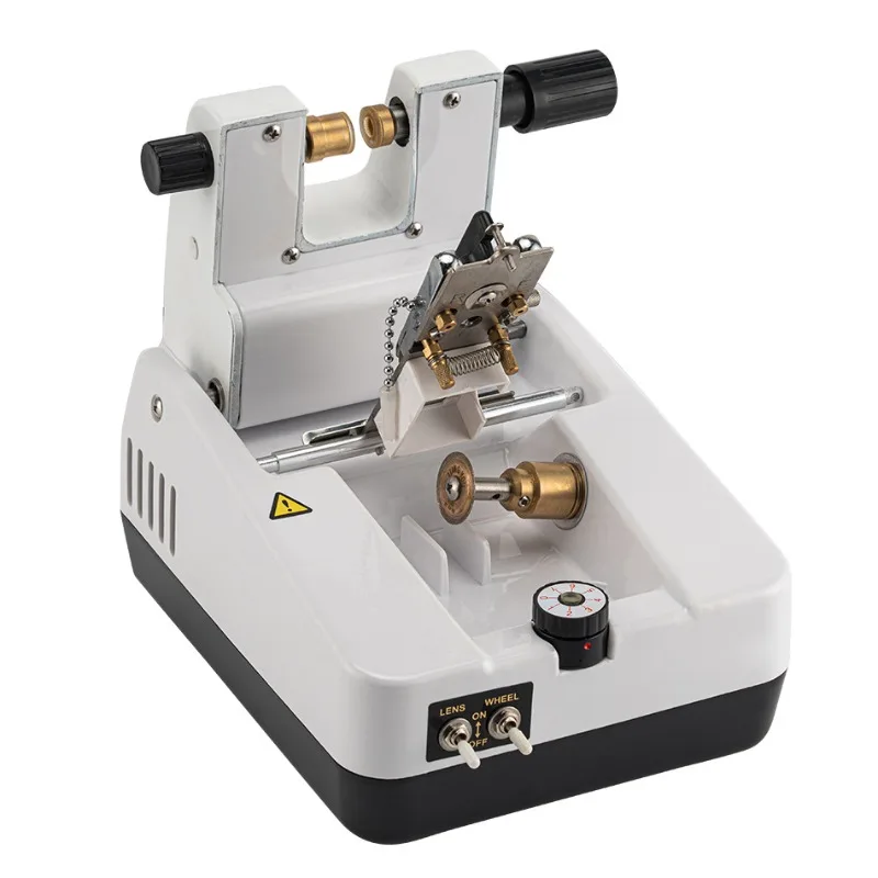 Glasses processing equipment 1800C half frame slotting machine stainless steel panel lens automatic slotting and drawing