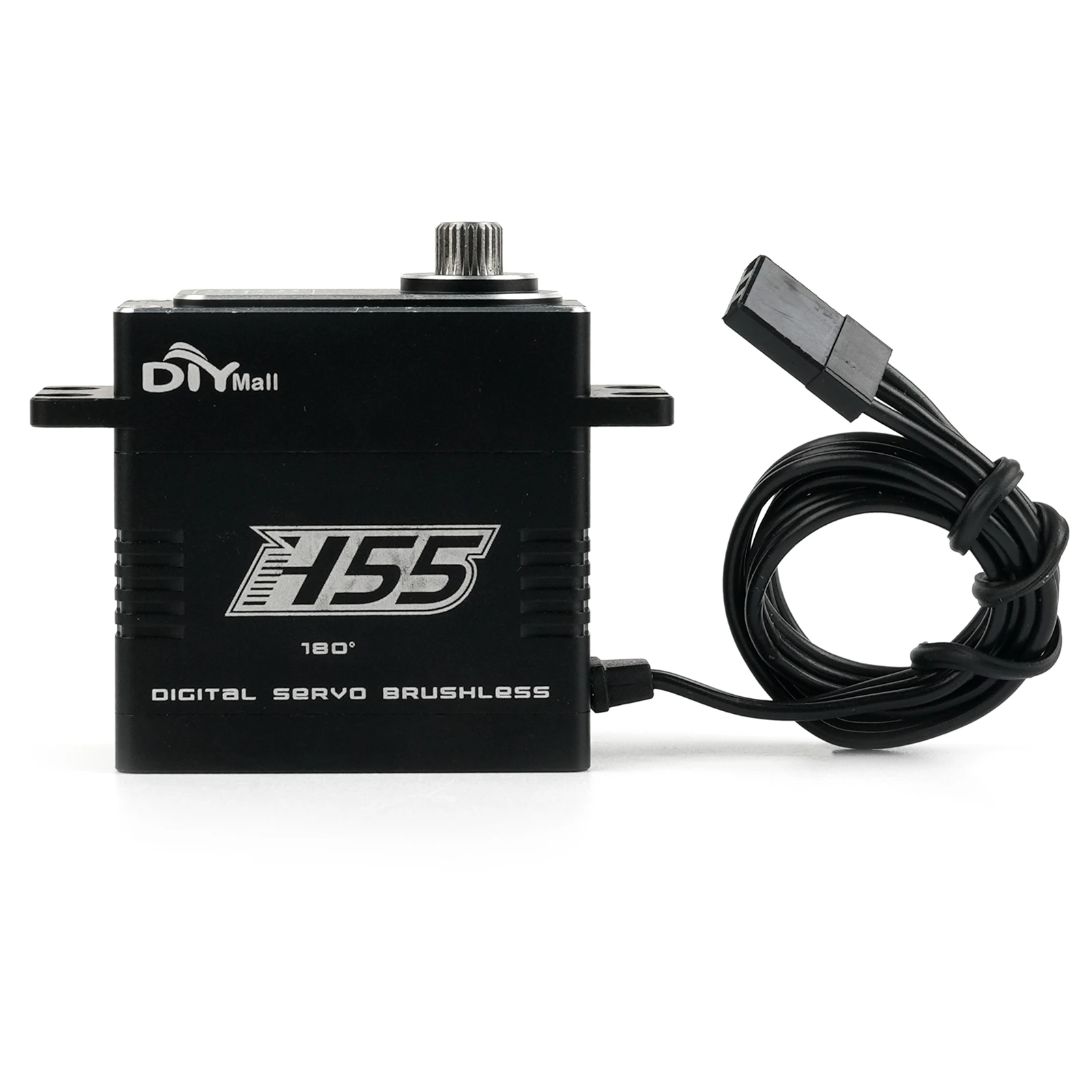 

H55 55kg PWM Digital Servo Waterproof Brushless High Torque Full Metal Gear Motor for 1/8 1/10 1/12 RC Car Crawler Robot Truck