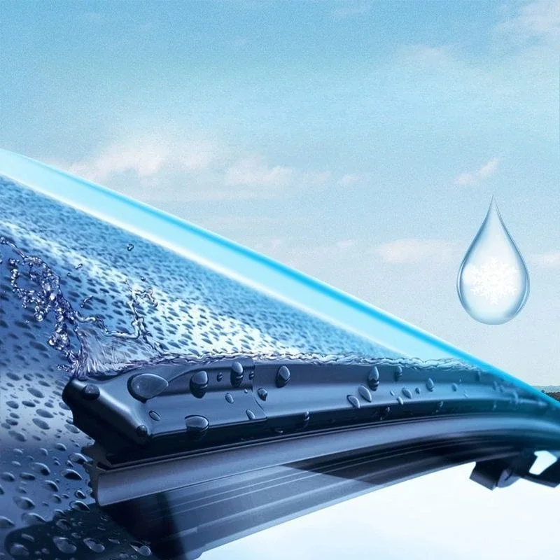 

Car silent boneless front wiper blades do not leave watermark oak