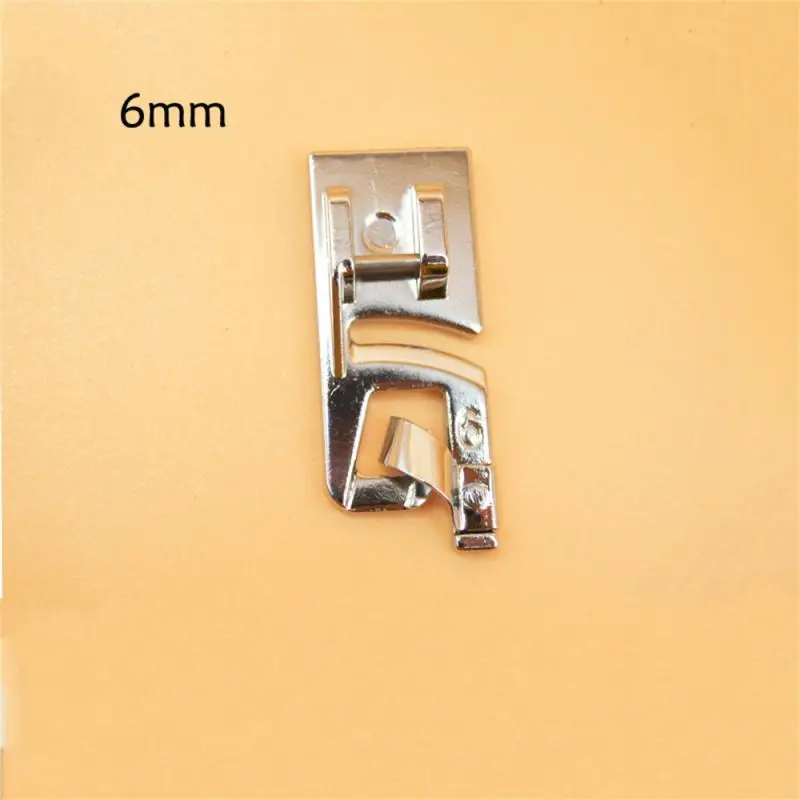 2/3PCS Sewing Machine Presser Foot Zigzag 3/4/6mm Household Sewing Accessories 7307 Curling Edge Presser Foot Wide Flat Seam