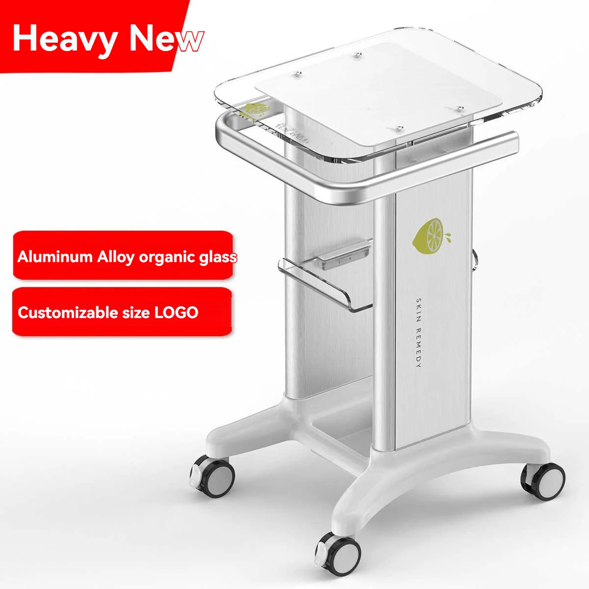 Trolley Stand Salon Rolling Cart Beauty Instrument Trolley Organizer Cart With Wheel Spa Salon Furniture Tool Cart Storage Cart