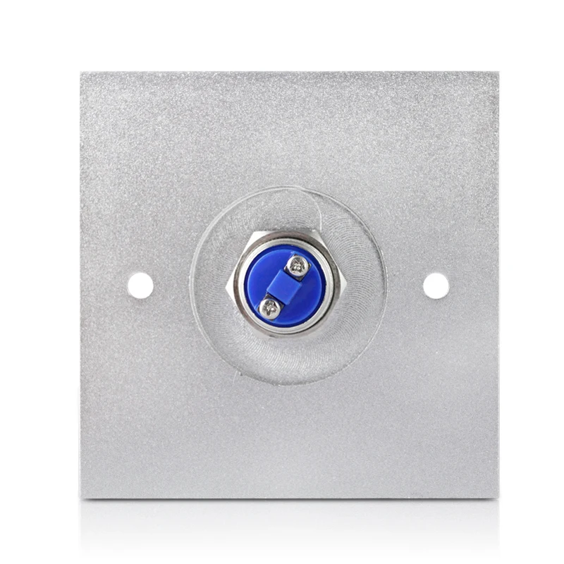 86*86mm Aluminum alloy Push Button Switch Exit Button Door release for door lock access control gate door opener