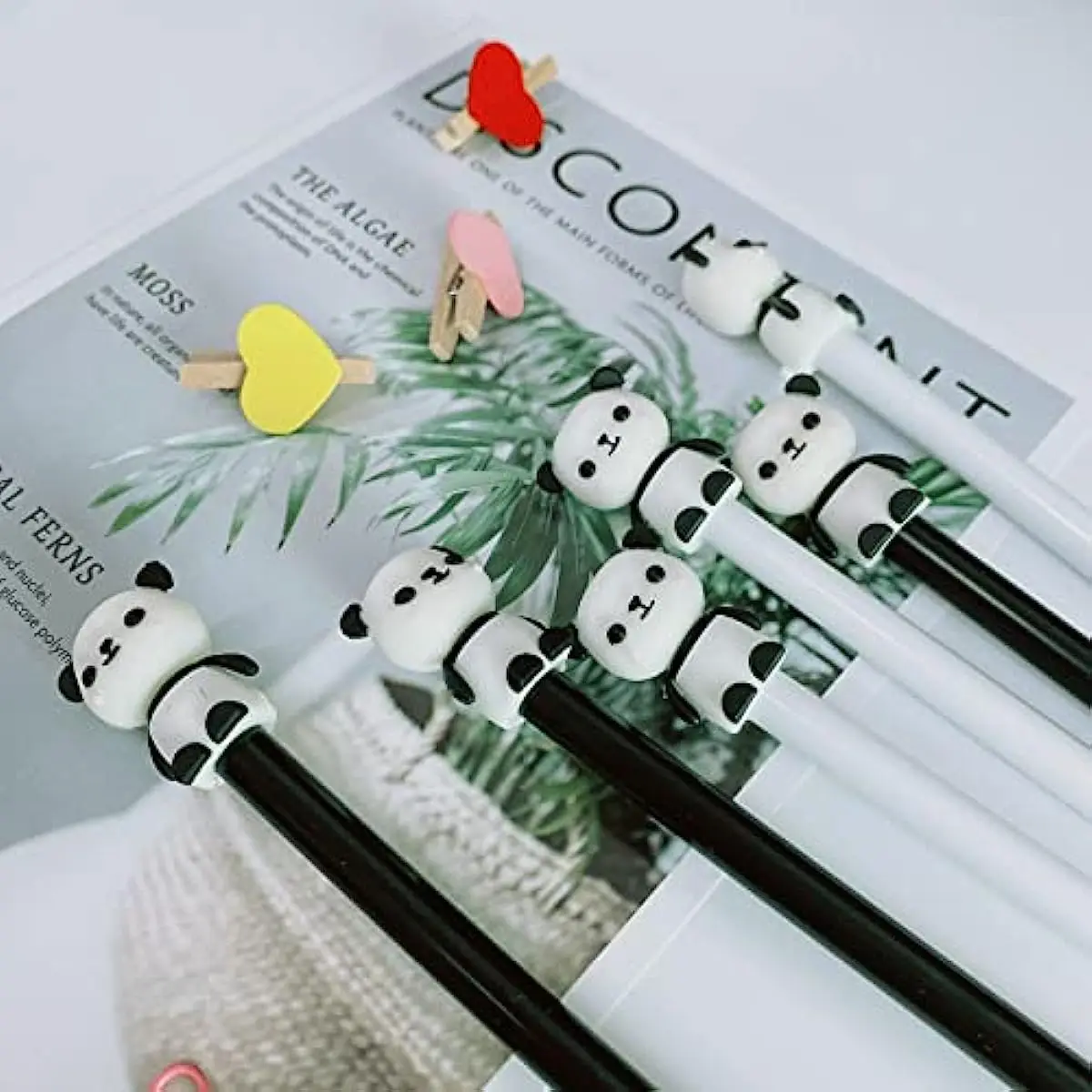 20/60 шт., гелевые ручки с рисунком панды