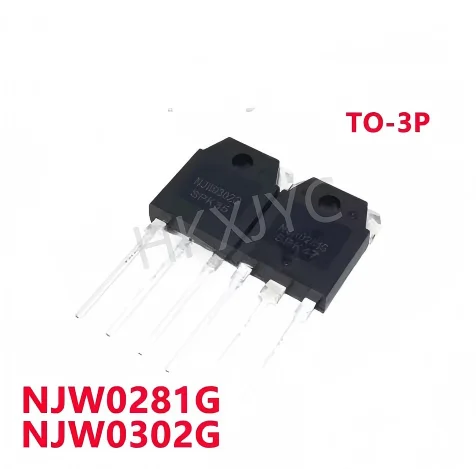 5/PCS New NJW0281G NJW0302G TO-3P triode audio power amplifier pairing tube In Stock