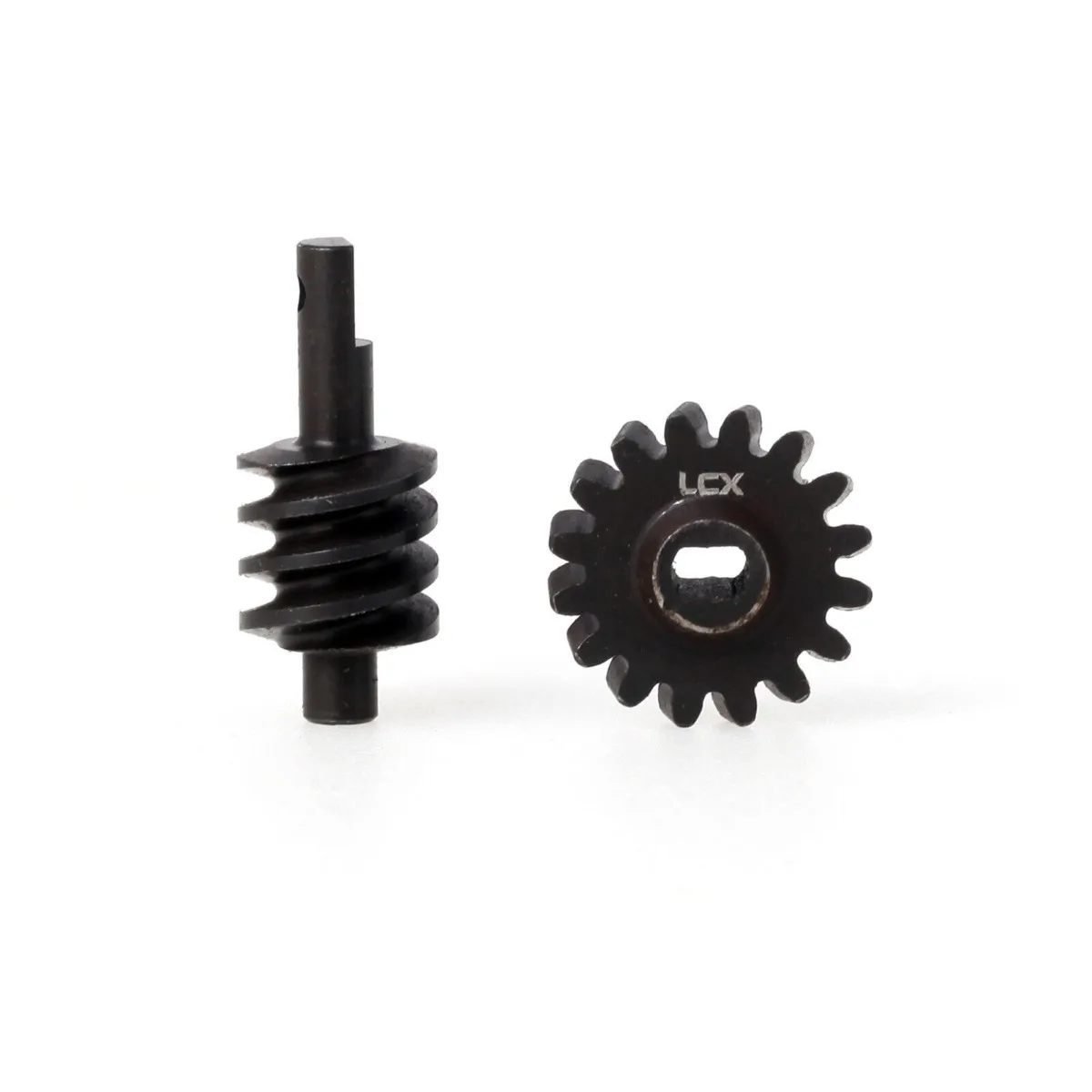 LCX Racing 1/24 RC Crawler Hard Steel Front Rear Axle Differential Gear Set Bevel Gear for Axial SCX24 AX24 Upgrades Accessories