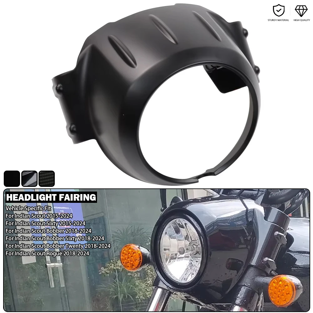 BMW S1000RR ( 2025+ ) Carbon Fiber Part and Fairings ハイドロディップカーボンファイバー仕上げアッパーフロントノーズヘッドライトカバーフェアリング BMW S1000RR 2015-20