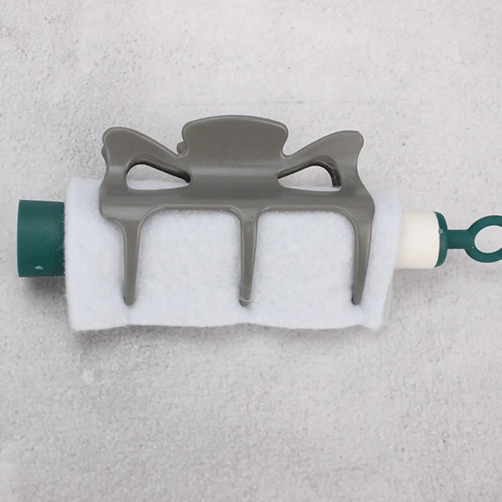 

6Pcs Premium Heat Resistant Hair Claw Clips for Hot Rollers Curling Tools Secure Hold Even Curls Waves Salon Home Use Hot Roller